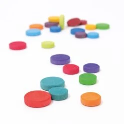 Wooden Rainbow Coins -Little Dutch Store Grimms Wooden Rainbow Coins 7