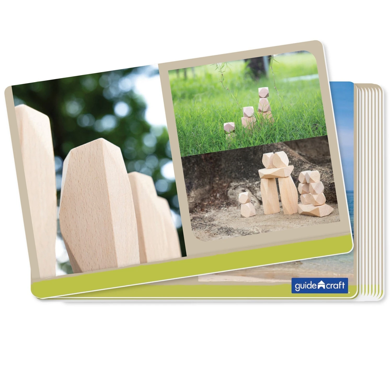 Wooden Stackers Standing Stones By Guidecraft 5 Wooden Stackers Standing Stones By Guidecraft - Image 3