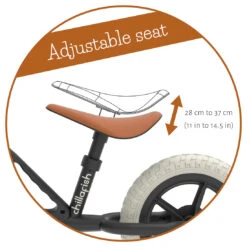 Charlie Lightweight 10" Balance Bike - Blue -Little Dutch Store HFS CPCH01BLA seatadjuster 1100x 0334cbdc c220 4720 aaa4 6654a2af7cd8