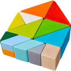 Haba 3D Arranging Game Tangram Cube -Little Dutch Store Haba Haba 3D Arranging Game Tangram Cube 4