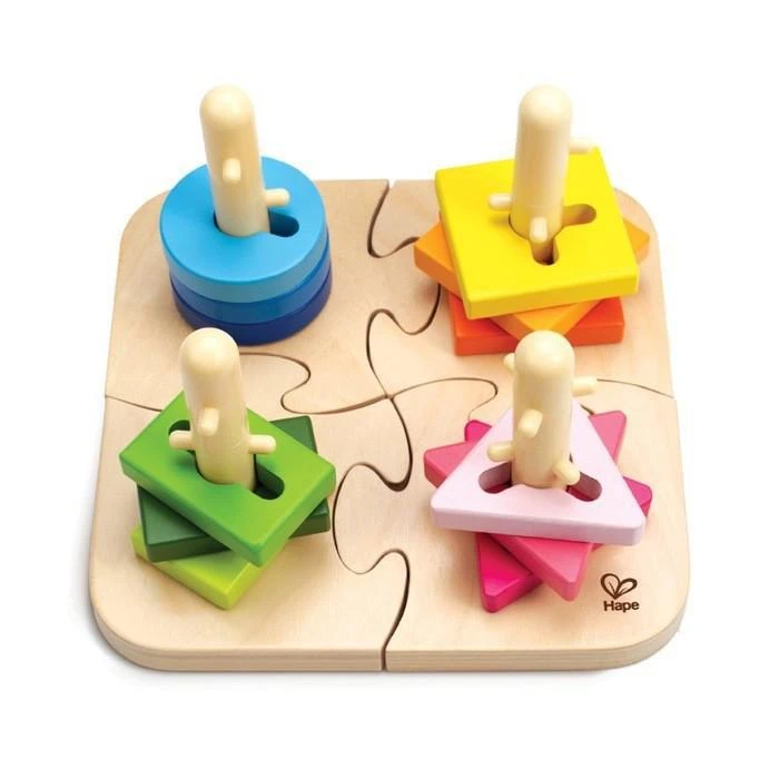 Hape Creative Peg Puzzle 3 Hape Creative Peg Puzzle