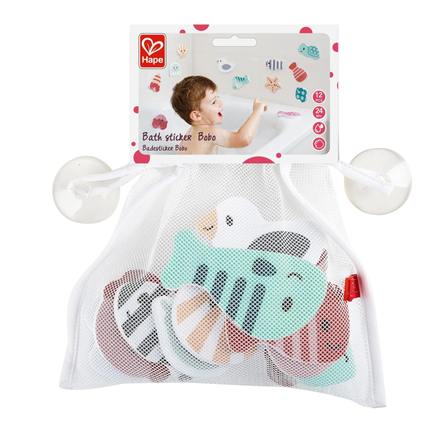 Hape Eltern Bath Sticker Bobo Bath Toy 3 Hape Eltern Bath Sticker Bobo Bath Toy