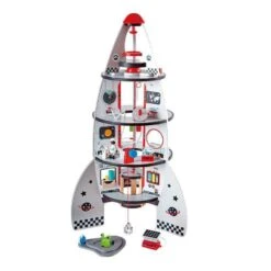 Hape Four-Stage Rocket Ship -Little Dutch Store Hape Four Stage Rocket Ship Toy Rockets 2