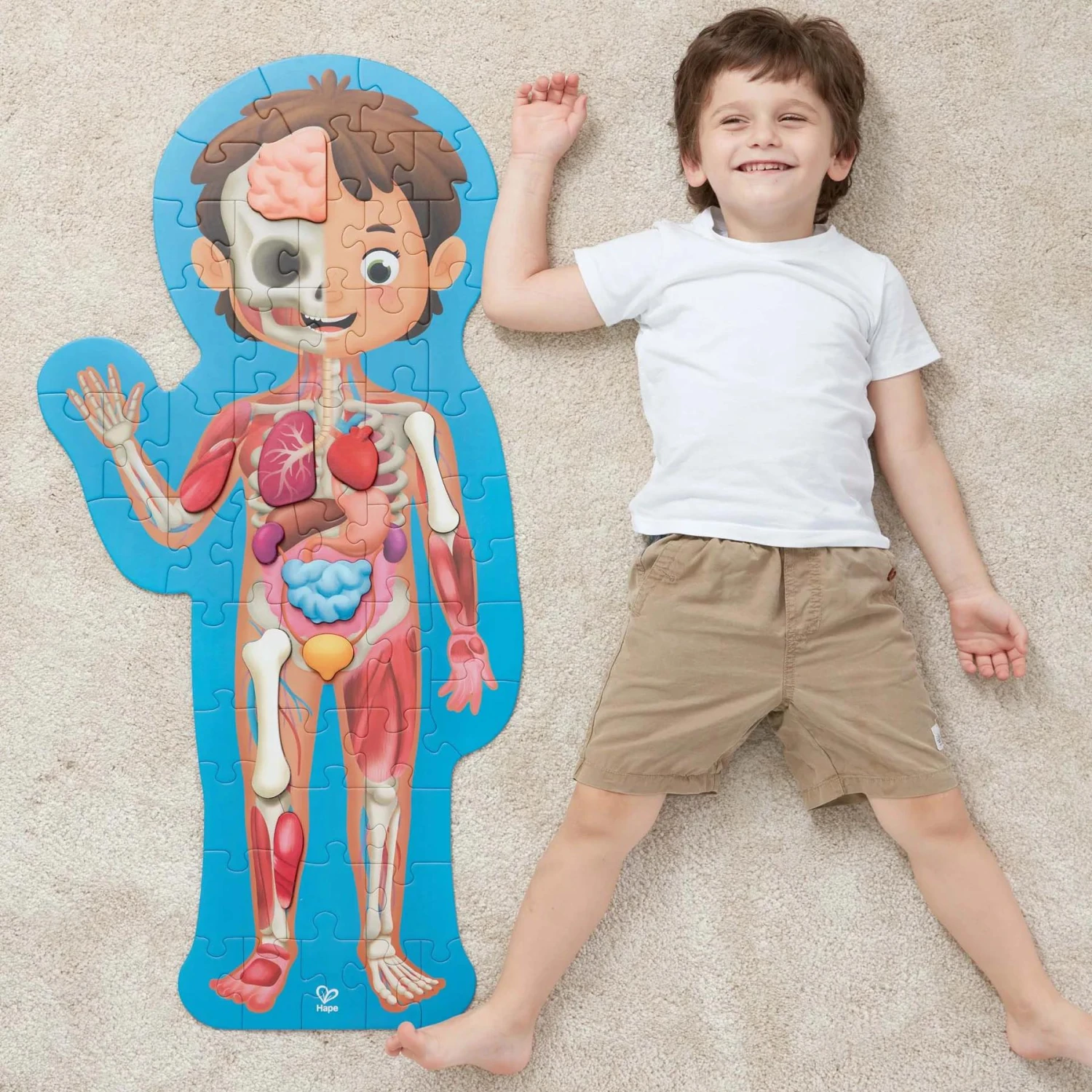 Hape Human Body Puzzle 4 Hape Human Body Puzzle - Image 2