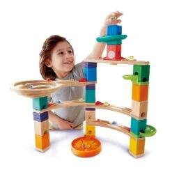 Hape Quadrilla Cliffhanger Marble Run -Little Dutch Store Hape Quadrilla Cliffhanger Marble Run 3