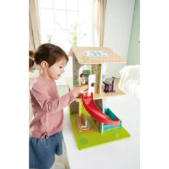 Hape Rock & Slide House - With Sound Effects -Little Dutch Store Hape Rock Slide House With Sound Effects Dollhouses 3