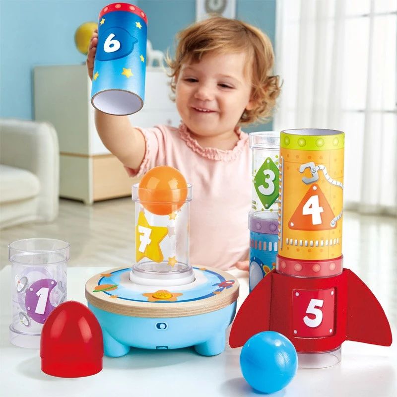 Hape Rocket Ball Air Stacker 4 Hape Rocket Ball Air Stacker - Image 2