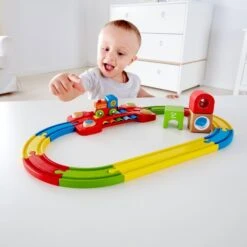 Hape Sensory Railway -Little Dutch Store Hape Sensory Railway Toy Trains Train Sets 3