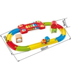 Hape Sensory Railway -Little Dutch Store Hape Sensory Railway Toy Trains Train Sets 4