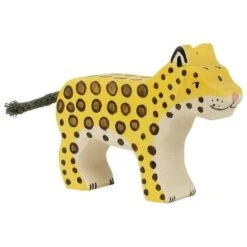 Holztiger Small Leopard Wooden Figure