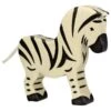 Holztiger Zebra Wooden Figure -Little Dutch Store Holztiger Zebra Wooden Figure Dolls Playsets Toy Figures
