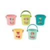 Janod Buckets - My Baby Animals 2 Janod Buckets - My Baby Animals -Little Dutch Store J04722