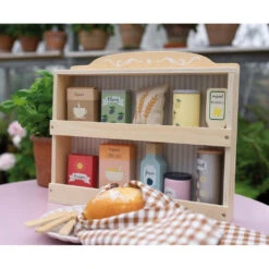 Jabadabado Groceries Shelf - Wooden Play Food For Roleplaying -Little Dutch Store JaBaDaBaDo Jabadabado Groceries Shelf Wooden Play Food for Roleplaying 3