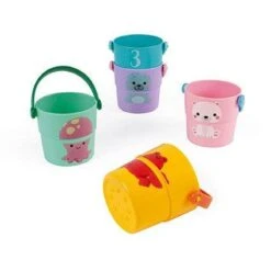 Janod 5 Activities Buckets Bath Toy 15 Janod 5 Activities Buckets Bath Toy -Little Dutch Store Janod 5 Activities Buckets Bath Toy 5
