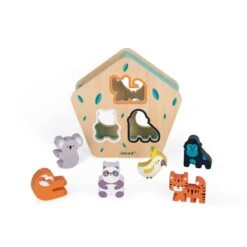 Janod Animal Shape Sorter - In Partnership With WWF® -Little Dutch Store Janod Animal Shape Sorter In Partnership with WWFr 2