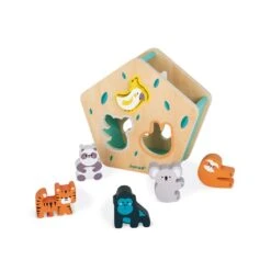 Janod Animal Shape Sorter - In Partnership With WWF® -Little Dutch Store Janod Animal Shape Sorter In Partnership with WWFr 3