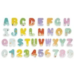 Janod Bath Time Letters & Numbers -Little Dutch Store Janod Bath Time Letters Numbers Bath Toys 4