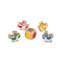 Janod Chicken Race Game -Little Dutch Store Janod Chicken Race Game 3