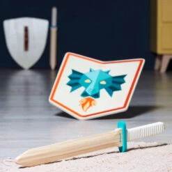 Janod Dragon Knight's Set For Dress Up & Role Playing -Little Dutch Store Janod Dragon Knights Set for Dress up Role Playing Dress Up Toys 2