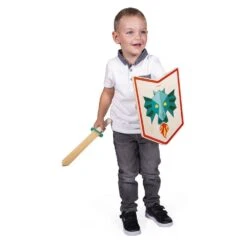 Janod Dragon Knight's Set For Dress Up & Role Playing -Little Dutch Store Janod Dragon Knights Set for Dress up Role Playing Dress Up Toys 3