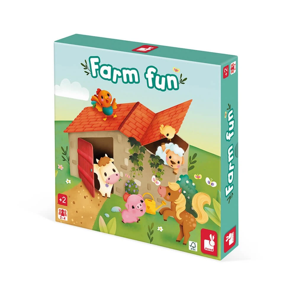 Janod Fun Farm Co-operative Memory Game 4 Janod Fun Farm Co-operative Memory Game - Image 2