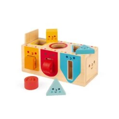Janod Geometric Shape Sorter Box -Little Dutch Store Janod Geometric Shape Sorter Box Shape Sorters 2