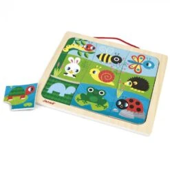 Janod Happy Garden Magnetic Puzzle -Little Dutch Store Janod Happy Garden Magnetic Puzzle Puzzles 2