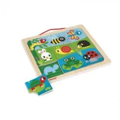 Janod Happy Garden Magnetic Puzzle -Little Dutch Store Janod Happy Garden Magnetic Puzzle Puzzles 3