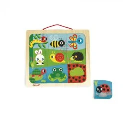 Janod Happy Garden Magnetic Puzzle -Little Dutch Store Janod Happy Garden Magnetic Puzzle Puzzles 4
