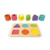 Janod I Wood Shapes & Sounds 6-Block Puzzle -Little Dutch Store Janod I Wood Shapes Sounds 6 Block Puzzle Puzzles
