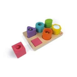 Janod I Wood Shapes & Sounds 6-Block Puzzle -Little Dutch Store Janod I Wood Shapes Sounds 6 Block Puzzle Puzzles 4