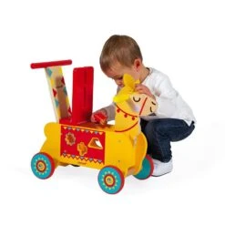 Janod Llama Ride-On -Little Dutch Store Janod Llama Ride On Ride On Toys 5