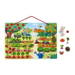 Janod My Magnetic Garden Educational Poster 8 Janod My Magnetic Garden Educational Poster -Little Dutch Store Janod My Magnetic Garden Educational Poster 3