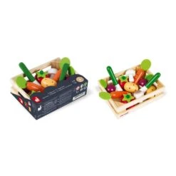 Janod Play Food 12 Vegetables In Crate 9 Janod Play Food 12 Vegetables In Crate -Little Dutch Store Janod Play Food 12 Vegetables in Crate 4