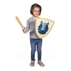 Janod Wolf Knight's Set For Dress Up And Role Playing 7 Janod Wolf Knight's Set For Dress Up And Role Playing -Little Dutch Store Janod Wolf Knights Set for Dress Up and Role Playing Dress Up Toys 3
