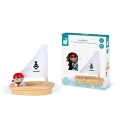 Janod John Mouss And His Boat Bath Toy 9 Janod John Mouss And His Boat Bath Toy -Little Dutch Store John Mouss and His Boat Bath Toy 4