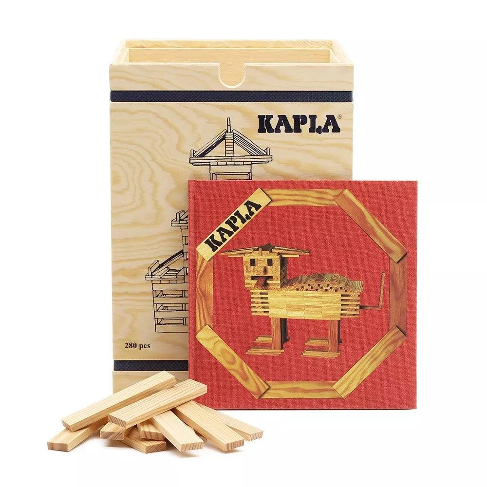 Kapla 280 Wooden Construction Blocks In Wooden Case 4 Kapla 280 Wooden Construction Blocks In Wooden Case - Image 2
