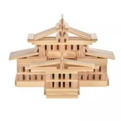 Kapla 280 Wooden Construction Blocks In Wooden Case 18 Kapla 280 Wooden Construction Blocks In Wooden Case -Little Dutch Store Kapla Kapla 280 Wooden Construction Blocks and Budding Builders Beginners Art Book in Wooden Case Wooden Blocks 3