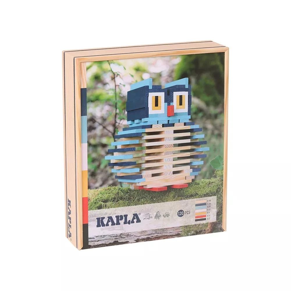 Kapla Owl Case - The New Guided Wooden Block Construction Game 3 Kapla Owl Case - The New Guided Wooden Block Construction Game