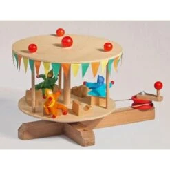 Kraul Carousel Kit With Three Passenger Dolls 7 Kraul Carousel Kit With Three Passenger Dolls -Little Dutch Store Kraul Kraul Carousel Kit with Three Passenger Dolls 3