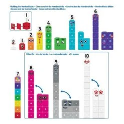 Learning Resources MathLink® Cubes Numberblocks 1-10 Activity Set - Early Years Maths Learning With CBeebies Characters -Little Dutch Store Learning Resources MathLinkr Cubes Numberblocks 1 10 Activity Set Early Years Maths Learning with CBeebies Characters 2