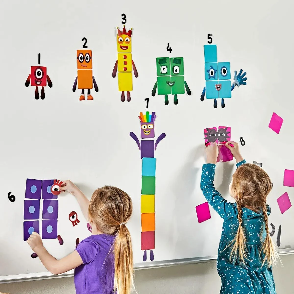 Learning Resources Numberblocks Reusable Clings 8 Learning Resources Numberblocks Reusable Clings - Image 6