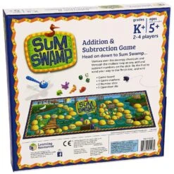 Learning Resources Sum Swamp™ Addition & Subtraction Game 7 Learning Resources Sum Swamp™ Addition & Subtraction Game -Little Dutch Store Learning Resources Sum Swamptm Addition Subtraction Game 3