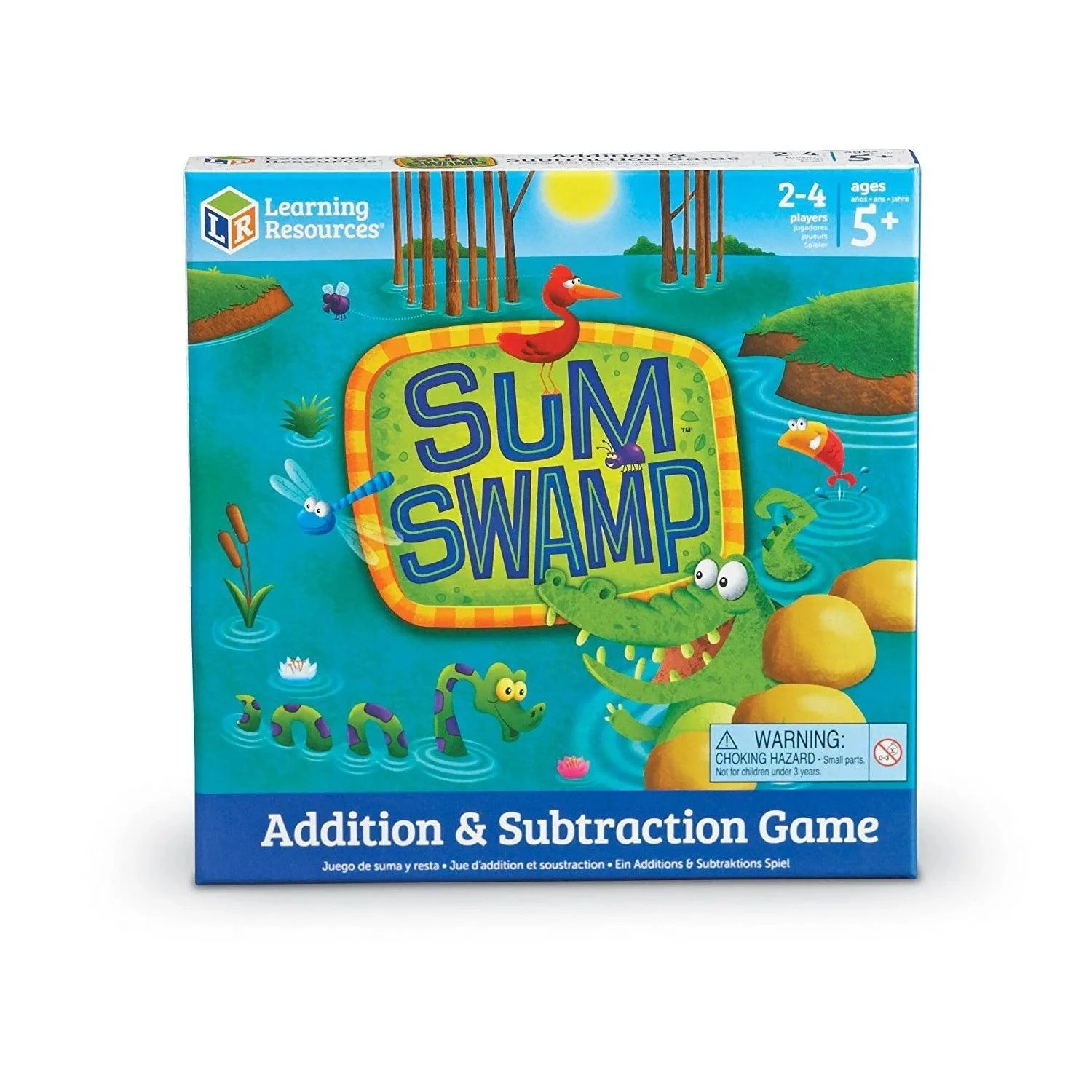 Learning Resources Sum Swamp™ Addition & Subtraction Game 3 Learning Resources Sum Swamp™ Addition & Subtraction Game