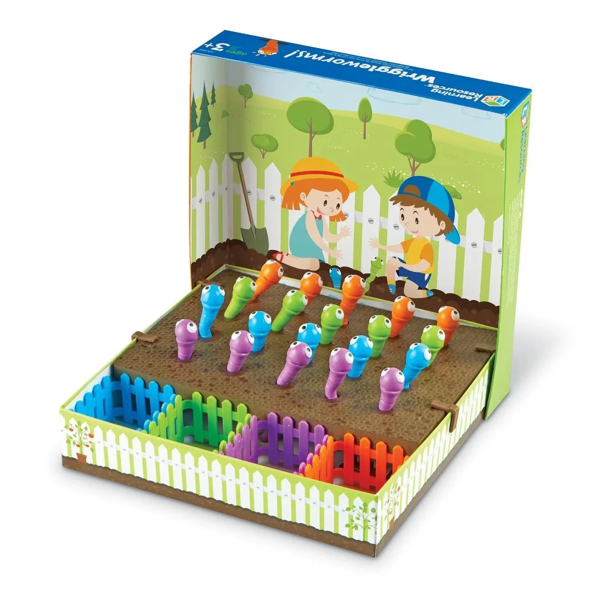 Learning Resources Wriggleworms! Fine Motor Activity Set 4 Learning Resources Wriggleworms! Fine Motor Activity Set - Image 2