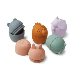 Liewood Gaby Bath Toys 5-Pack - Blue Multi Mix