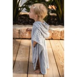 Little Dutch Beach Poncho - Blue -Little Dutch Store Little Dutch Beach Poncho Blue Towels 3