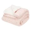 Little Dutch Cot Blanket - Little Pink Flowers