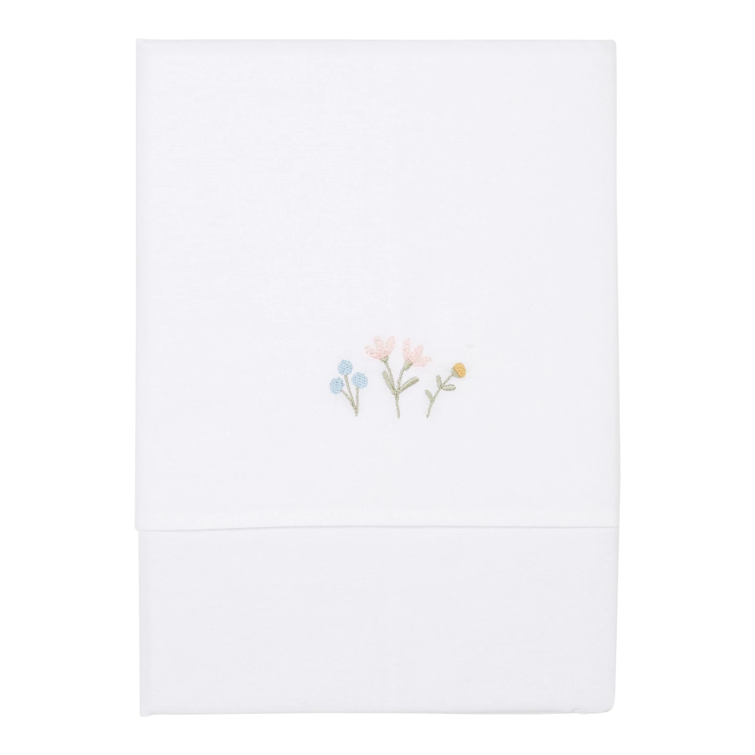 Little Dutch Embroidered Fitted Bassinet Sheet 70x100cm - Flowers & Butterflies 3 Little Dutch Embroidered Fitted Bassinet Sheet 70x100cm - Flowers & Butterflies