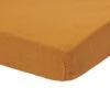 Little Dutch Fitted Sheet For Cotbeds 70 X 140-150 Cm - Pure Ochre Spice -Little Dutch Store Little Dutch Fitted Sheet for Cotbeds 70 x 140 150 cm Pure Ochre Spice